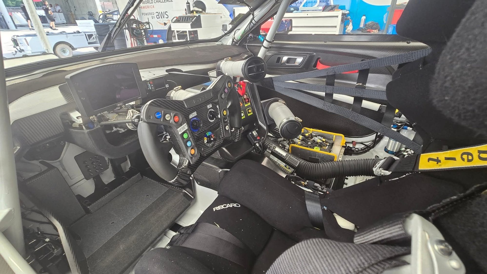 World GT Challenge Mustang GT3 at Barber Motorsports Park