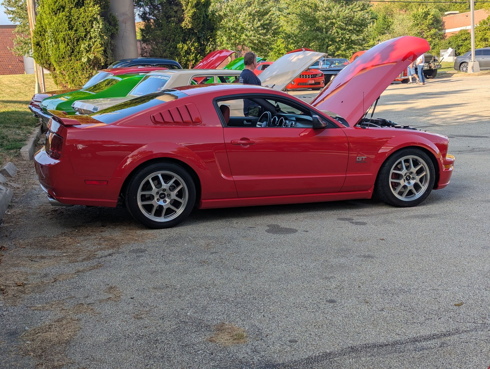 My 2006 Torch Red GT Premium at Meadowlands Park Car Meet - 8/23/25