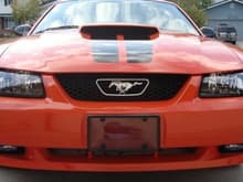 Roushcharged 2008 Grabber Orange Mustang GT