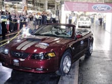 Mustang Photo Archive 1999-2004 Mustangs 2004 Mustang 2004 40th Anniversary 300 Millionth Ford