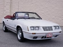 1984 gt350 convertible front