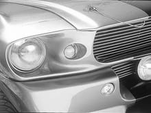 173 0011 2z 1967 ford mustang gt500 headlight