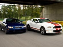 2009 bmw m3 coupe and 2010 ford mustang shelby gt500 coupe photo 319999 s 1280x782