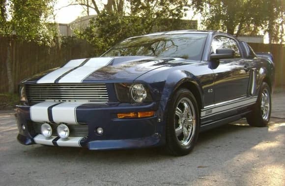 2008 Mustang GT in Vista Blue w/Eleanor Body Kit