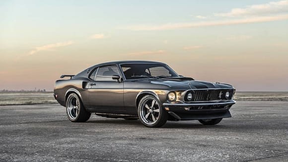 John Wick Inspired 1969 Mach 1 Mustang Built by Classic Recreations