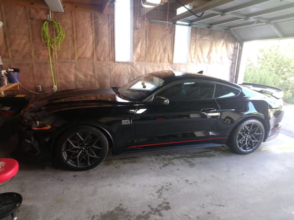 My 2021 Mustang Mach with handling package