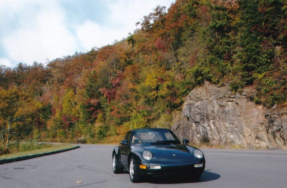 Fall drive on Blue Ridge Pkwy