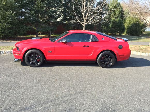 spent 40 hours buffing the clear coat...new rims n tires too