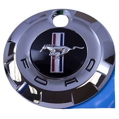 I'm looking for the same Tri-bar Pony Deck lid Badge w/key hole. HELP PLEASE 