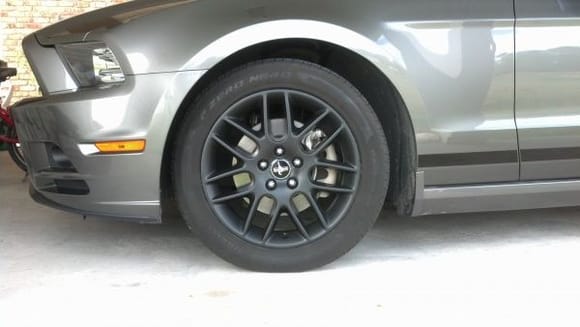 Plasti dipped my rims black