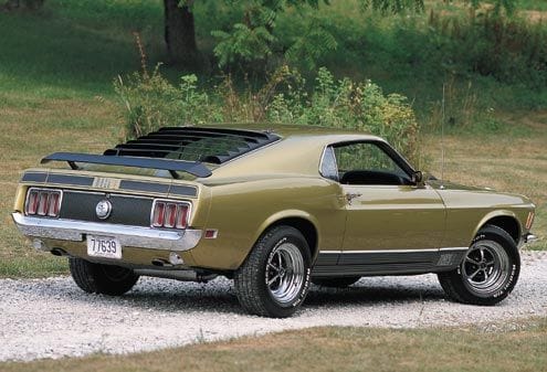 1970 mach 1 rear