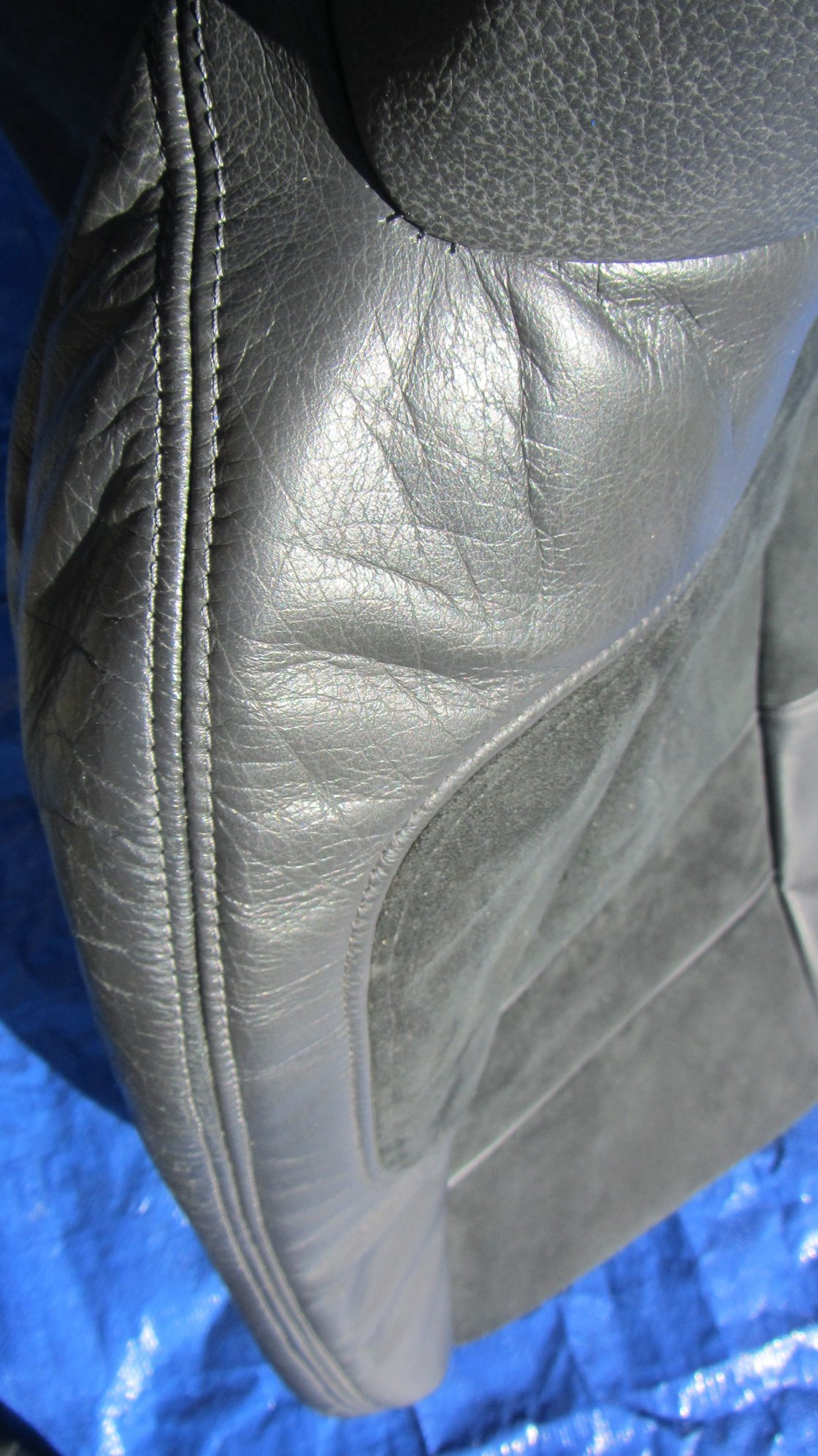 Interior/Upholstery - Volvo 850r original leather alcantara seat skins covers - Used - 1996 to 1997 Volvo 850 - Sacramento, CA 95831, United States