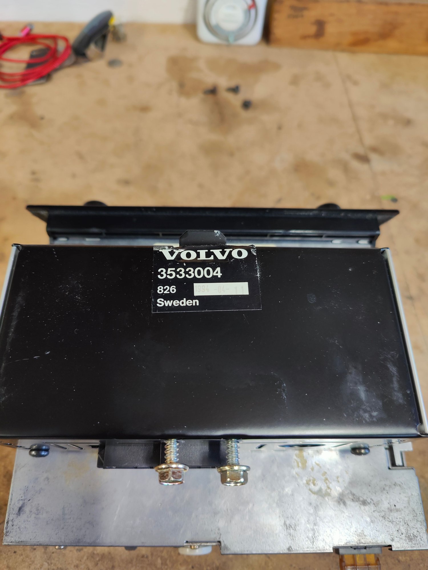 Audio Video/Electronics - Volvo CR-814 car stereo and amplifier - Used - 1994 Volvo 940 - Broad Brook, CT 06016, United States
