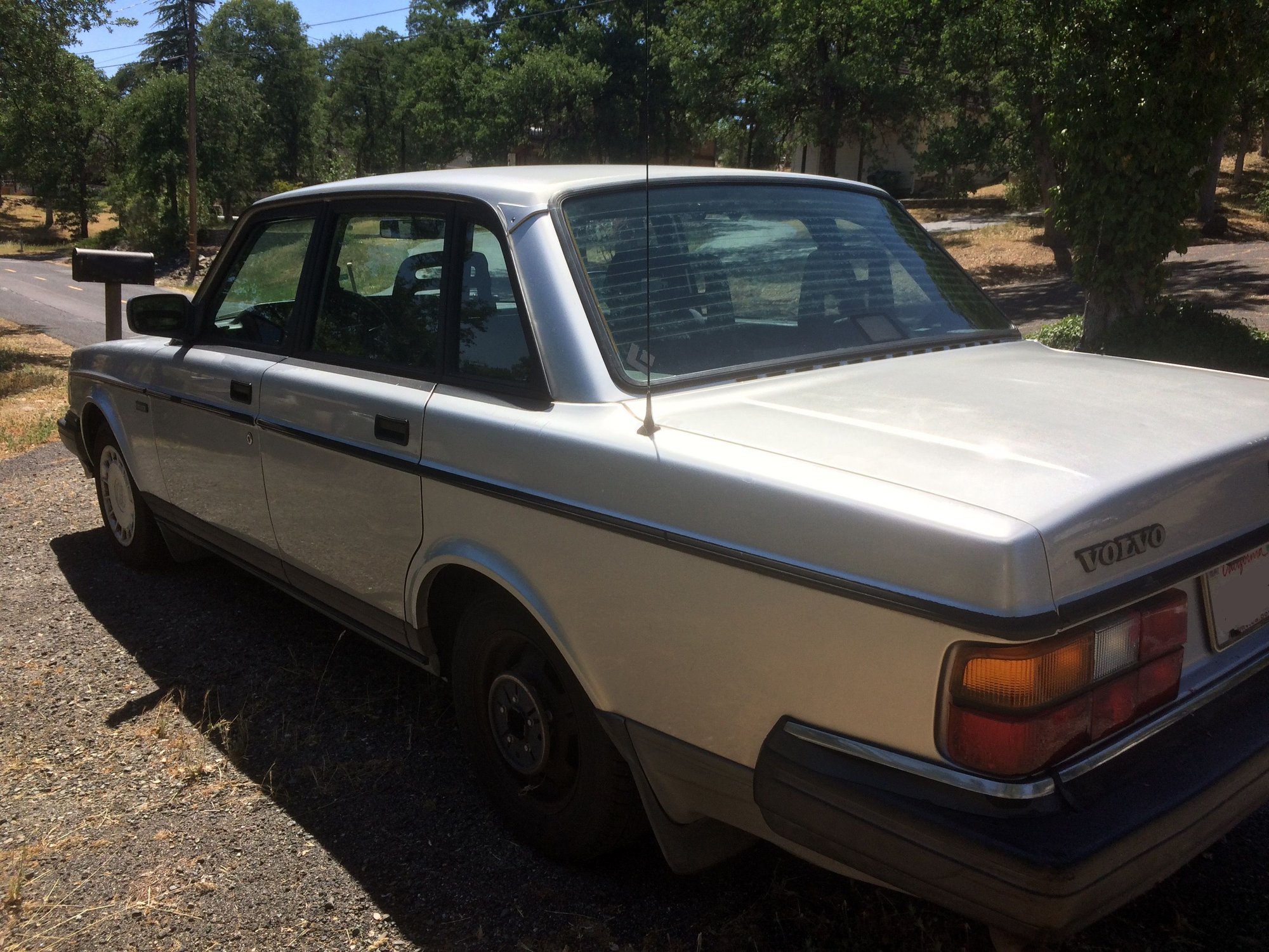 1992 Volvo 240 - Long Behold the Silver Moose! 1992 Volvo 240 DL - Used - VIN YV1AS8816N1471916 - 200,622 Miles - 4 cyl - 2WD - Automatic - Sedan - Silver - Soulsbyville, CA 95372, United States