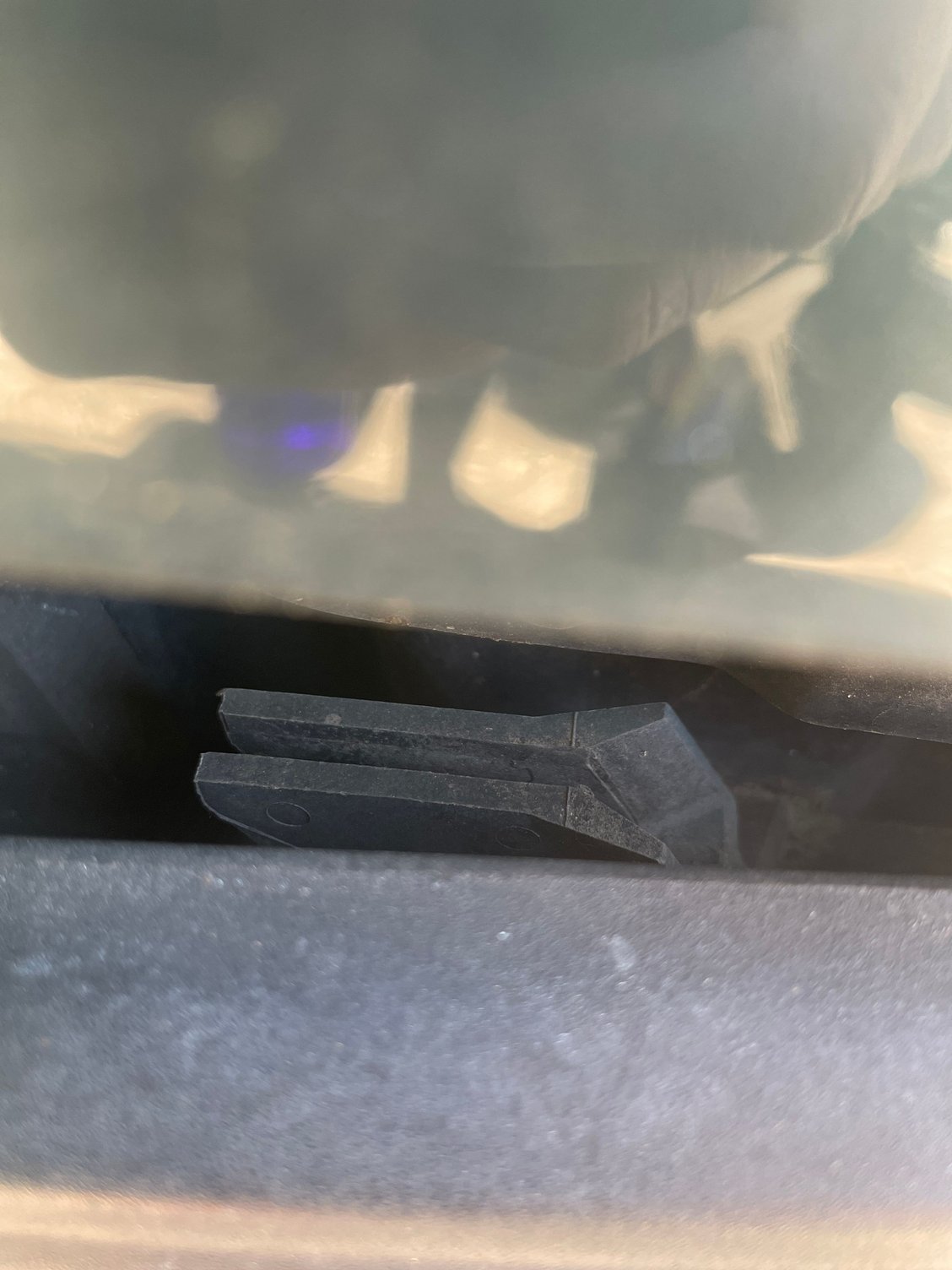 broken bumper clip.