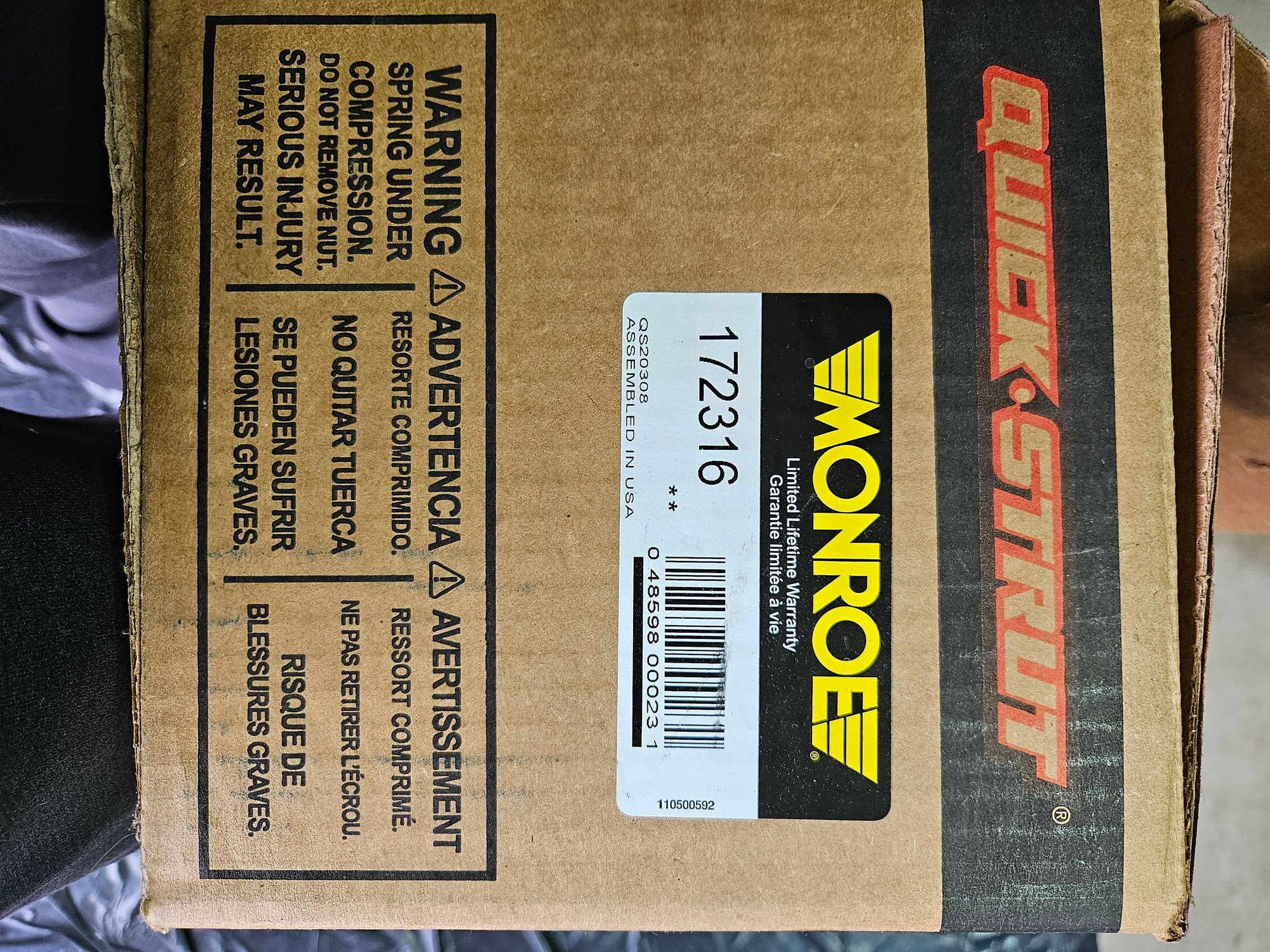 2007 Volvo S40 - New MONROE L&R  Shocks/Struts Coil Springs S40 - Accessories - $110 - Laguna Niguel, CA 92677, United States