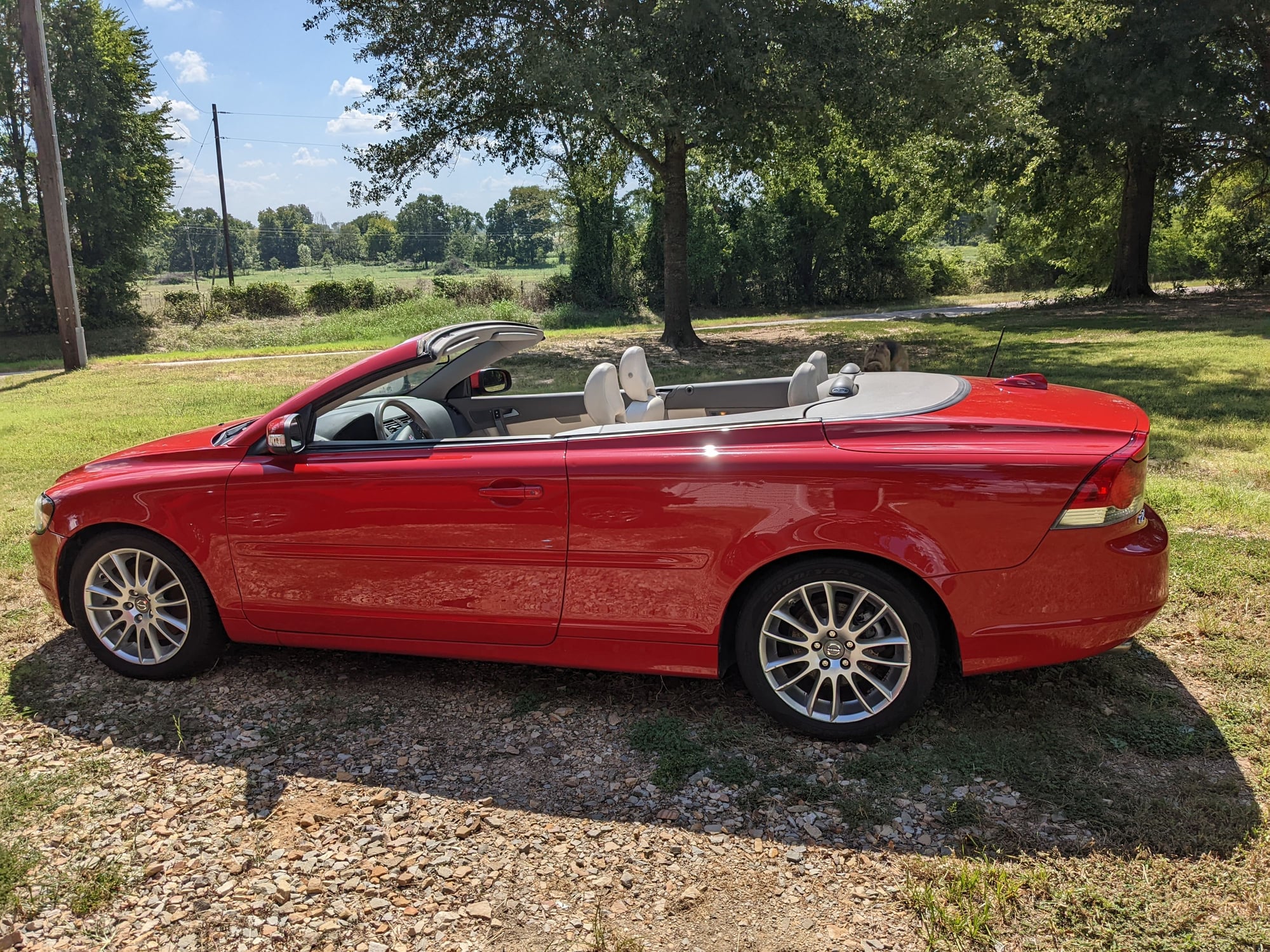 2008 Volvo C70 - Passion Red C70 that overheated - Used - VIN YV1MC67208J055518 - 67,000 Miles - 5 cyl - 2WD - Automatic - Convertible - Red - Paris, TX 75462, United States