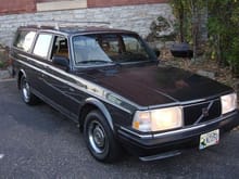 I drive the '88 240DL wagon 188K, work,errands, supplies,
dog &amp; gear.