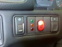 rocker switch and LED's