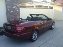 2000 Volvo C70 Turbo Convertible Nice Rear