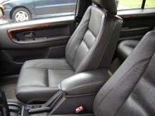 interior in mint condition, a quick leather clean and condition (volvo eco product works best).