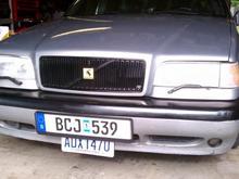 Newer Painted Grille with OEM Driving lights (these were broken when I bought my car)