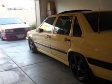 My two beautiful Volvos