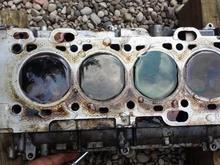 Water / bubble test for bent valves.