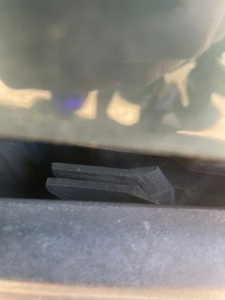 broken bumper clip.