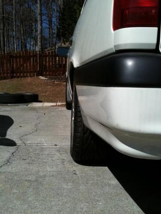 Rear fitment