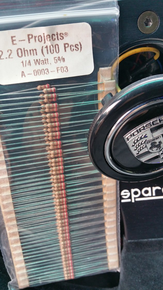 Resistor for Airbag DELETE Porsche Forum and Luxury Car Resource