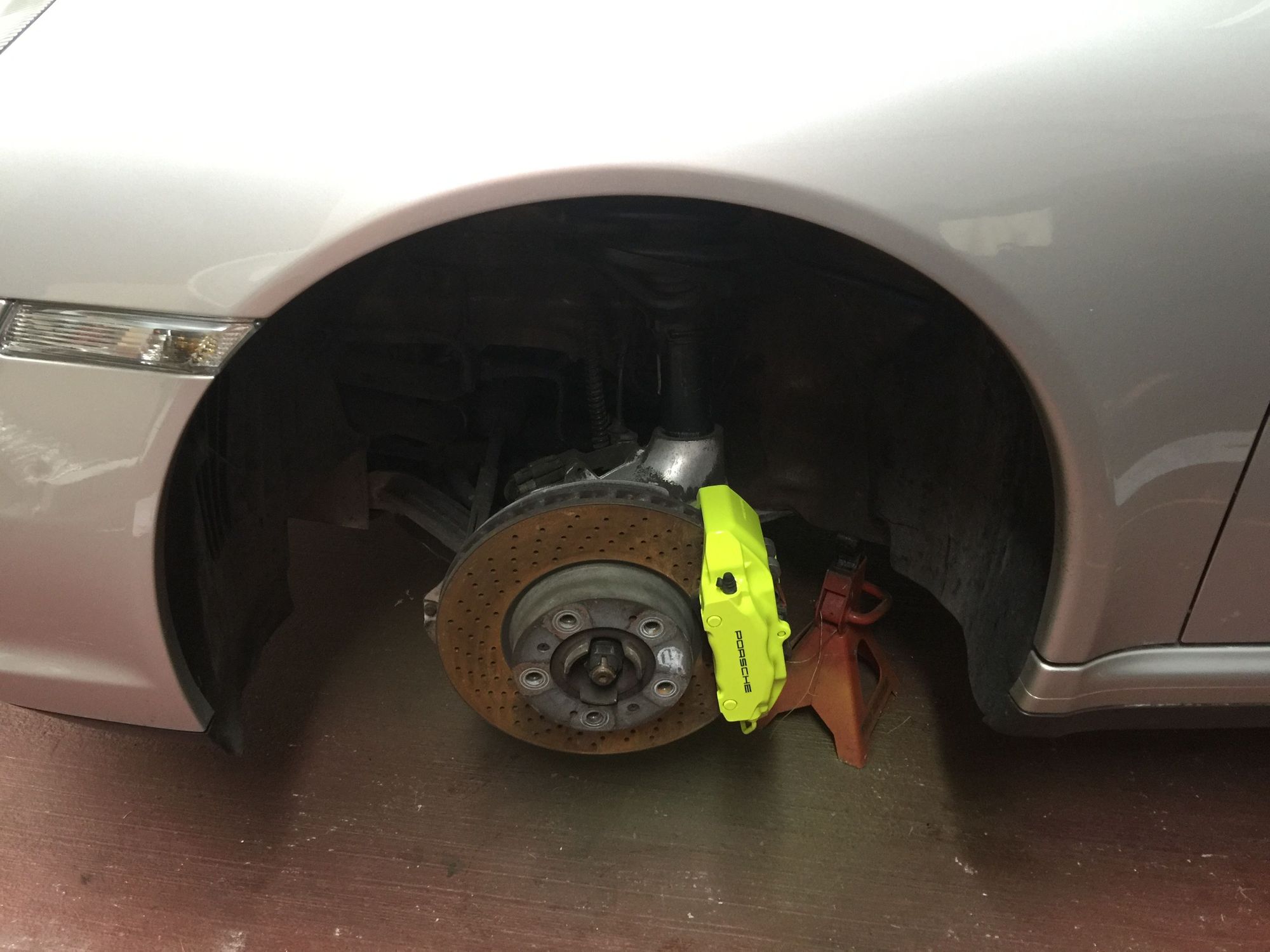 Acid green calipers w/pics Porsche Forum and Luxury
