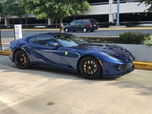 Gorgeous Ferrari 812 Superfast spotted at Tysons Galleria in Virginia. 