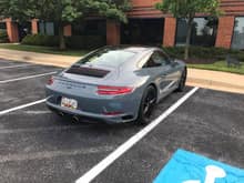 Nice color on this Porsche 911 Carrera spotted in Maryland.