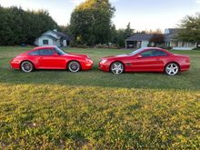 I had no idea Guards Red has so much orange in it until a direct comparison with Mars Red.