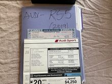 Window Sticker
Service Records
Tittle
Keys x 2