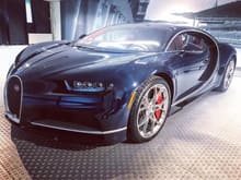 The first ever Bugatti Chiron has arrived in Northern Virginia a few days ago. This beauty was seen at the Volkswagen Headquarters in Herndon. Lots of onlookers gathered around and took plenty of pictures. What a day!