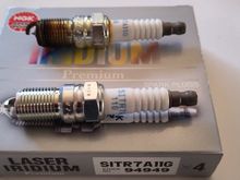 Aston Martin CD33 NGK plug vs Retail NGK 94949.  Both SITR7A11G