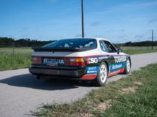 Rear shot of car showing nicely preserved rubber trim as the rear hatch opens & closes with excellent fit and no distortion.