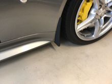 Thanks to the forum members. I put the stone guards on. Hopefully this will help keeping the side free of sone chips.