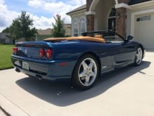 1998 F355 Spider Traded in for Aston