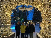 Our first night in Jackson, WY - what a fabulous old town to visit