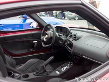 Alfa 4C interior.