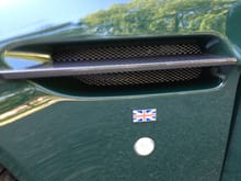 British racing green with the Union Jack applied by yours truly...