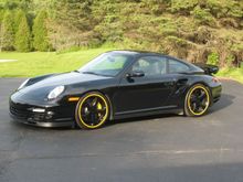Porsche 997TT Black/Orange