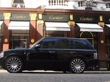Range Rover Vogue Revere Conversion L322 fitted with Revere WC2 WHEELS