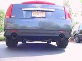 Wide stance with dual exhaust that sounds a little too quiet...that will change.