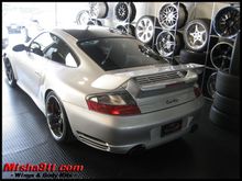 Misha 996TT GT2 decklid silver 39