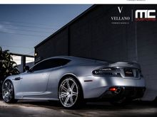 ASTON MARTIN with VELLANO VM10 MONOBLOCK FORGED CONCAVE