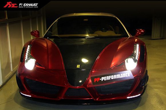 Fi Exhaust with Mansory Ferrari 458 Italia